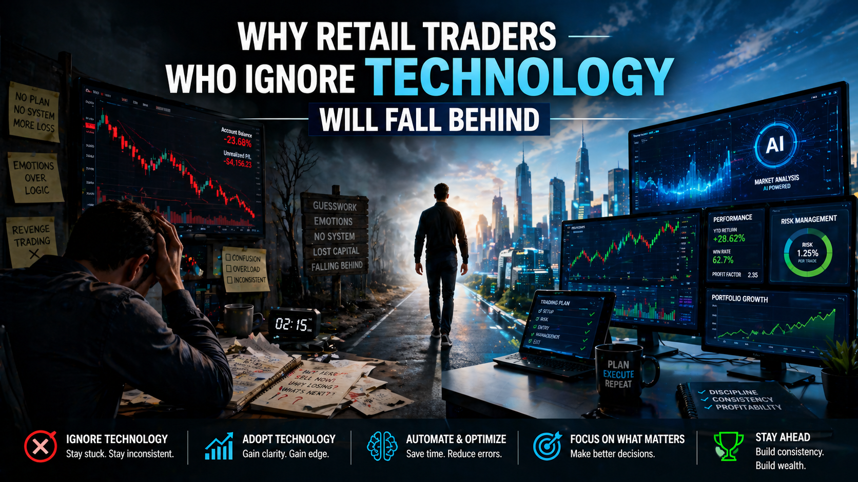 Why Retail Traders Who Ignore Technology Will Fall Behind